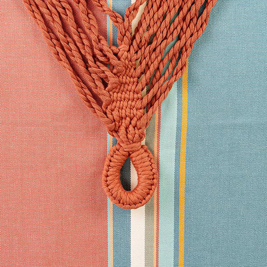 Einzelhängematte in Pastelltönen