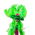Bild in Galerie-Betrachter laden, Catrina aus Pappmaché – Handgefertigte mexikanische Deko für Día de los Muertos & Totenfest
