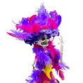 Bild in Galerie-Betrachter laden, Catrina aus Pappmaché – Handgefertigte mexikanische Deko für Día de los Muertos & Totenfest
