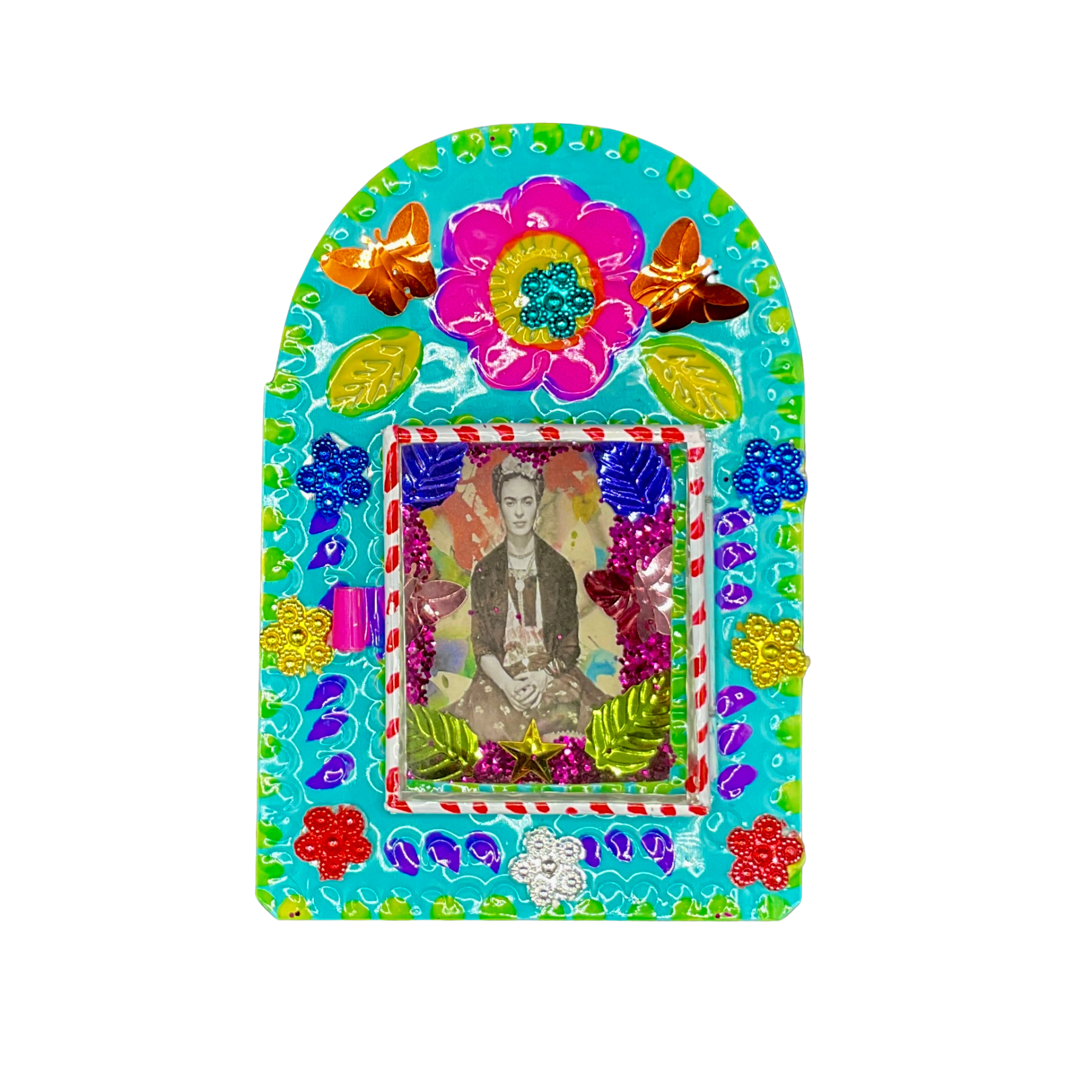 Frida Kahlo Nicho Box – Handgefertigte Kunst aus Mexiko